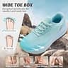 OrthoComfoot Women's Orthopedic Wide Toe Box Tennis and Walking Shoe
