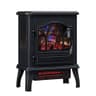 Duraflame 3D Infrared Quartz Electric Fireplace Stove Heater in Matte Black