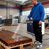 NOUALASER 2000W Continuous Fiber Laser Cleaning Machine with Dual-Axis Wobble