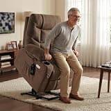MCombo 7287 Counter-Balanced Power Lift Recliner with Extended Footrest