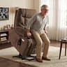 MCombo 7287 Counter-Balanced Power Lift Recliner with Extended Footrest