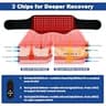 KingPavonini Triple-Wavelength Red Light Therapy Belt