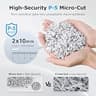 BONSEN 300-Sheet Auto Feed Heavy Duty Micro-Cut Shredder, P-5 Security