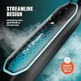 Pursteam ScrubMaster Motorized Steam Mop with Dual Rotating Power Pads
