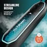 Pursteam ScrubMaster Motorized Steam Mop with Dual Rotating Power Pads