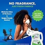 Lysol Tough Odor Eliminator Laundry Sanitizer Additive for Gym Clothes, 90 oz
