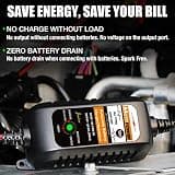 MOTOPOWER MP00205A 12V 800mA Fully Automatic Trickle Battery Charger
