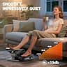 Yagud Under Desk Elliptical, 12-Speed Design with Forward Reverse Motion