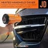Suds Lab JD Jet Dry Car Drying Blower with Two Rubber Nozzles and 20-Foot Cord