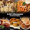 Black+Decker 5-in-1 Countertop Microwave Oven with Air Fry and Convection 0.9 Cu Ft
