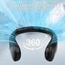 Kinhowly Portable Neck Fan, 6000mAh Battery, Fast Charging, LED Display
