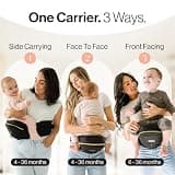 Tushbaby Original Hip Seat Baby Carrier with Ergonomic Memory Foam Seat