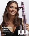 MESCOMB 5-in-1 Auto Dual Voltage Travel Hair Dryer and Air Brush Kit