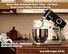 Kraftsman KM50 5.3-Quart All-Metal DC Motor Stand Mixer with Digital Timer