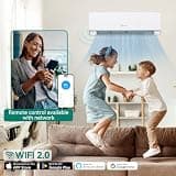 YITAHOME 24,000 BTU Dual Zone (12K/12K) Mini Split AC Heating System 23 SEER2
