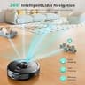 Tikom L8000 Plus Robot Vacuum and Mop Combo with 90-Day Self-Empty Station