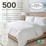 California Design Den 500 Thread Count Damask Stripe 100% Cotton Queen Sheet Set