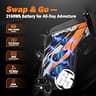 HAPPYRUN G300 Pro 72V 30Ah Electric Dirt Bike for Adults, 6500W Peak Motor
