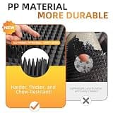 LanLfSty Heavy Duty Solid PP Pet Deterrent Mats for Furniture, 5-Pack