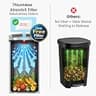 iTouchless 24-Gallon Commercial-Grade Touchless Sensor Kitchen Trash Can