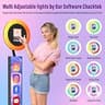 JIYANG Portable iPad Photo Booth Stand in Black with Professional Flight Case
