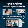 Babysense PRO 5.5-Inch Full HD Split Screen Video Baby Monitor with Dual Cameras