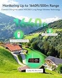 MOCREO Long-Range WiFi Remote Thermometer and Alarm Hub System for Freezers