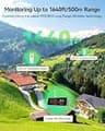MOCREO Long-Range WiFi Remote Thermometer and Alarm Hub System for Freezers