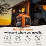 Generac 3,300-Watt Gas Powered Portable Inverter Generator with USB Ports