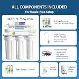 APEC Water ROES-PH75X 6-Stage High Capacity Reverse Osmosis System, 75 GPD