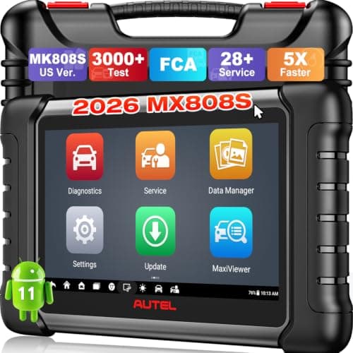Autel MaxiCheck MX808S 7-Inch Bidirectional Diagnostic Scan Tool Tablet