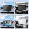 RQO 9-Inch Portable Wireless CarPlay Screen with Bluetooth 5.3 and Adjustable Camera