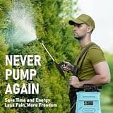 VASG 2-Gallon USB Rechargeable Battery Powered Garden Sprayer with Retractable Wand