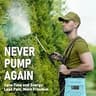 VASG 2-Gallon USB Rechargeable Battery Powered Garden Sprayer with Retractable Wand