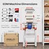 Poolin EOM 15-Needle Commercial Embroidery Machine with Dual Cap Hoops