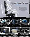 Yaheetech High Back Ergonomic Gaming Chair with Electric Lumbar Massage