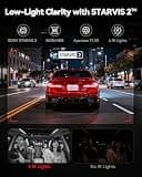 REDTIGER F17 4K 3-Channel Dash Cam with STARVIS 2 and Cabin Recording