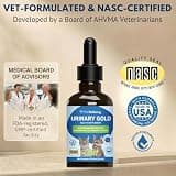 Pet Wellbeing Urinary Gold Liquid Herbal Supplement for Feline Bladder Health