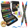 Betem Dual Tip Acrylic Paint Pens 72-Pack