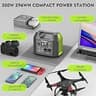 Premium 296Wh 110V Pure Sine Wave Portable Solar Power Station for Camping