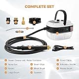 BEAMNOVA 2500W High-Pressure Auto Detailing Steamer with Adjustable Output
