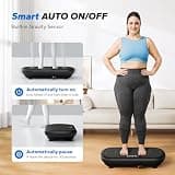 MERACH Bluetooth Oscillation Vibration Plate Exercise Machine Platform