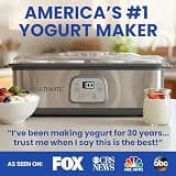 Ultimate Probiotic Yogurt Maker with Dual 1-Quart Bulk Glass Containers