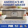 Ultimate Probiotic Yogurt Maker with Dual 1-Quart Bulk Glass Containers