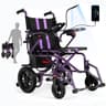 Ofcesw Foldable Motorized Wheelchair, 360W Dual-Motor, 286 lbs Weight Capacity