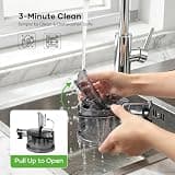 SMALLHOO 3-in-1 Cold Press Masticating Juicer with Ultra-Wide 7-Inch Feed Chute