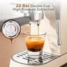 Gevi 20-Bar Espresso Machine with 35-Setting Burr Grinder and Barista Accessory Kit