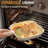 Astercook 23-Piece Nonstick Ceramic Cookware Set with Detachable Handles