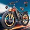 TKZZTKS 8000W Peak Dual Motor AWD E-Bike, 52V 26Ah Battery, 50 MPH Top Speed