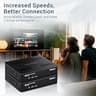 TRENDnet TMO-312C2K 1Gbps Ethernet Over Coax MoCA 2.5 Adapter Kit (2-Pack)